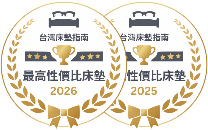 連續兩年冠軍之選：2025 & 2026 年度最高性價比床墊
