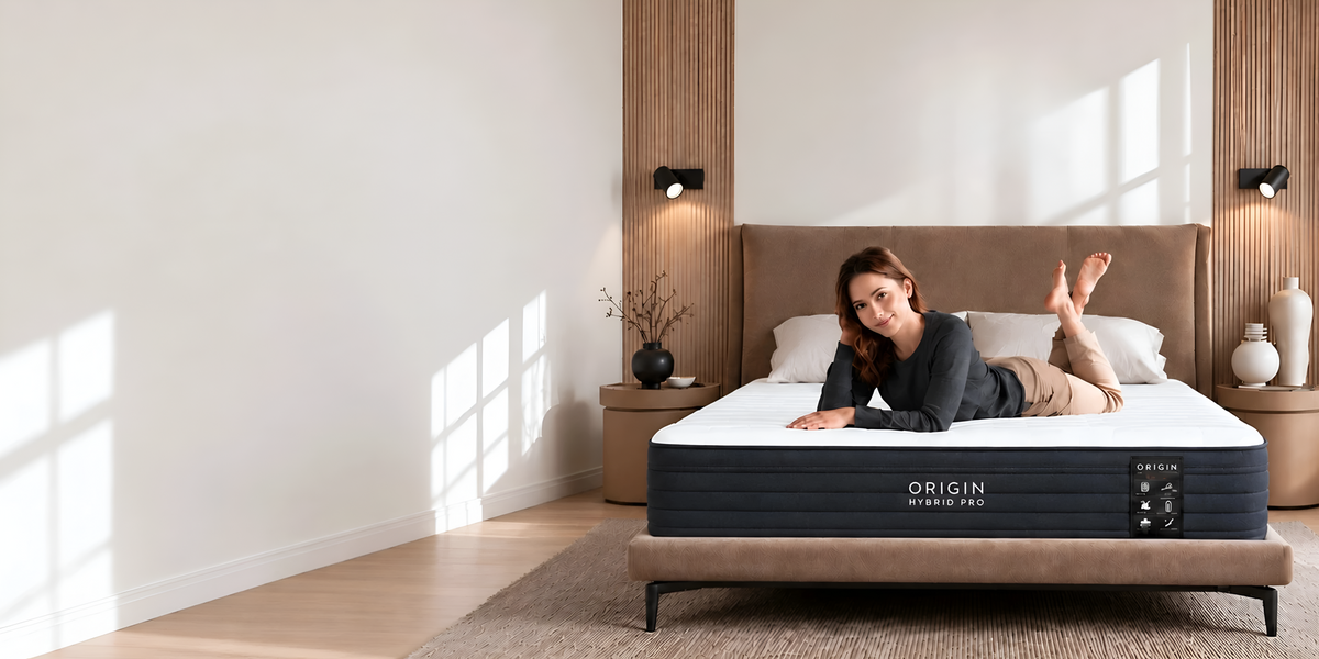 Origin mattress bedroom